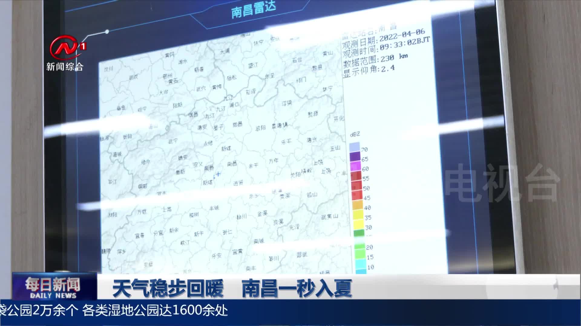 天气稳步回暖  南昌一秒入夏